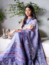 LAVENDER BLOSSOM SAREE